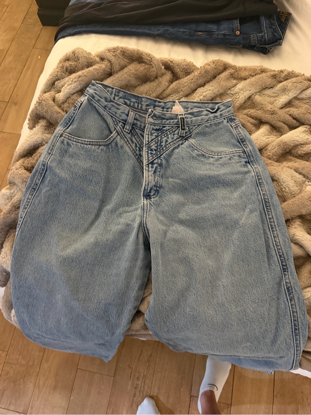 Rockies Light Blue Straight Leg Jeans